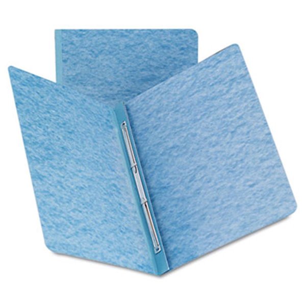 Made-To-Stick Side Opening Pressboard Report Cover Prong Fastener Letter Blue MA39954